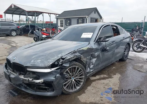 2019 BMW 530I from USA, damaged, VIN WBAJA5C5XKBX87825